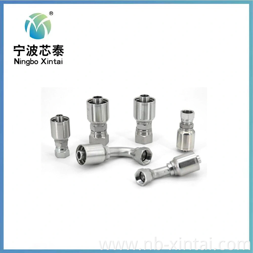 China Manufacturer OEM ODM Price Hydraulic Parts Stainless Steel One Piece Fitting Push-Lock Hose Fittings Fluid Connectors